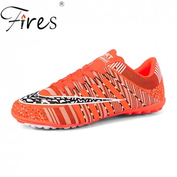 Fires Mens Football Shoes Indoor Turf Plus Size 45 Sports Sneakersl Soccer Shoes Sneakers chaussure de foot Football Boots