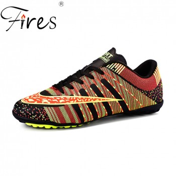 Fires Mens Football Shoes Indoor Turf Plus Size 45 Sports Sneakersl Soccer Shoes Sneakers chaussure de foot Football Boots