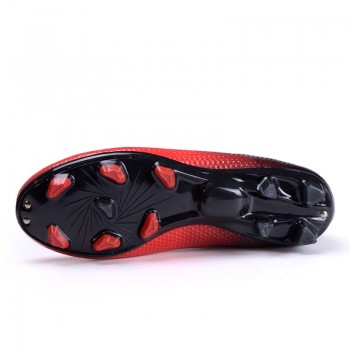 LEOCI Outdoor Lawn Soccer Shoes Men FG Football Shoes Boots Long Spikers Soccer Boot Cleats Trainer Sport Soccer Sneaker