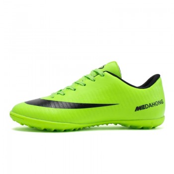 SUROM 34~45 Long Spike Soccer Shoes Sneakers Men Sport Outdoor Lawn Football Boots