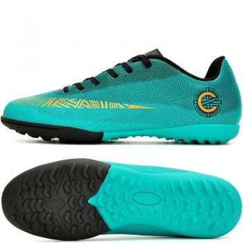 2018 Men Soccer Shoes High Quality Cheap Boys Soccer Shoes Breathable Long Spikes Kids Football Boots Chuteira Futebol