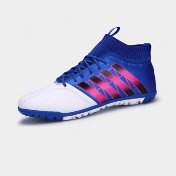 zhenzu Eur size 35-44 Men Superfly Original High Ankle Football Boots Turf Cheap Indoor Soccer Shoes Sneakers voetbal