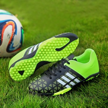 2018 Hot Sale Brand Child Soccer Football Shoes Men Women Outdoor TF Turf Soccer Cleats Athletic Trainers Sneakers Adults Boots