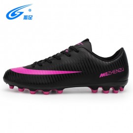 zhenzu New Boy Kids Men Soccer Cleats Shoes Turf Football Boots Soccer Shoes Hard Court Outdoor Trainers Sport Sneakers Shoes