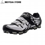 BOODUN Breathableamp;Waterproof Road Mountain Bike Shoes Racing Bike MTB Cycling Shoes Mens Self-Locking Athletic Bicycle Shoes