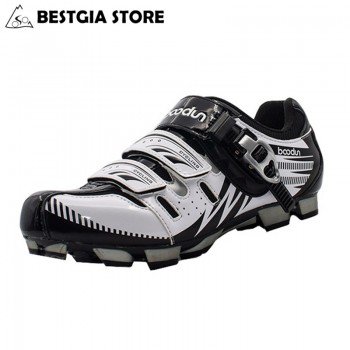 BOODUN Breathableamp;Waterproof Road Mountain Bike Shoes Racing Bike MTB Cycling Shoes Mens Self-Locking Athletic Bicycle Shoes