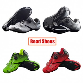 BOODUN Mens Cycling Shoes Road Bike Shoes Mountain Bike Bicycle MTB Shoes Reflective Cycle Sneaker Triathlon Racing Shoes