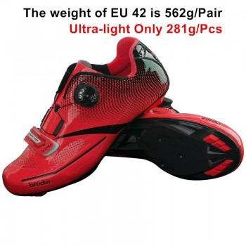 BOODUN Mens Cycling Shoes Road Bike Shoes Mountain Bike Bicycle MTB Shoes Reflective Cycle Sneaker Triathlon Racing Shoes