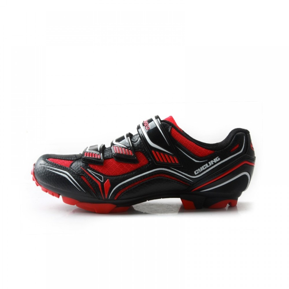 TIEBAO MTB Cycling Shoes Unisex Professional MTB Bicycle Shoes Breathable Mountain Bike Shoes 5-1522