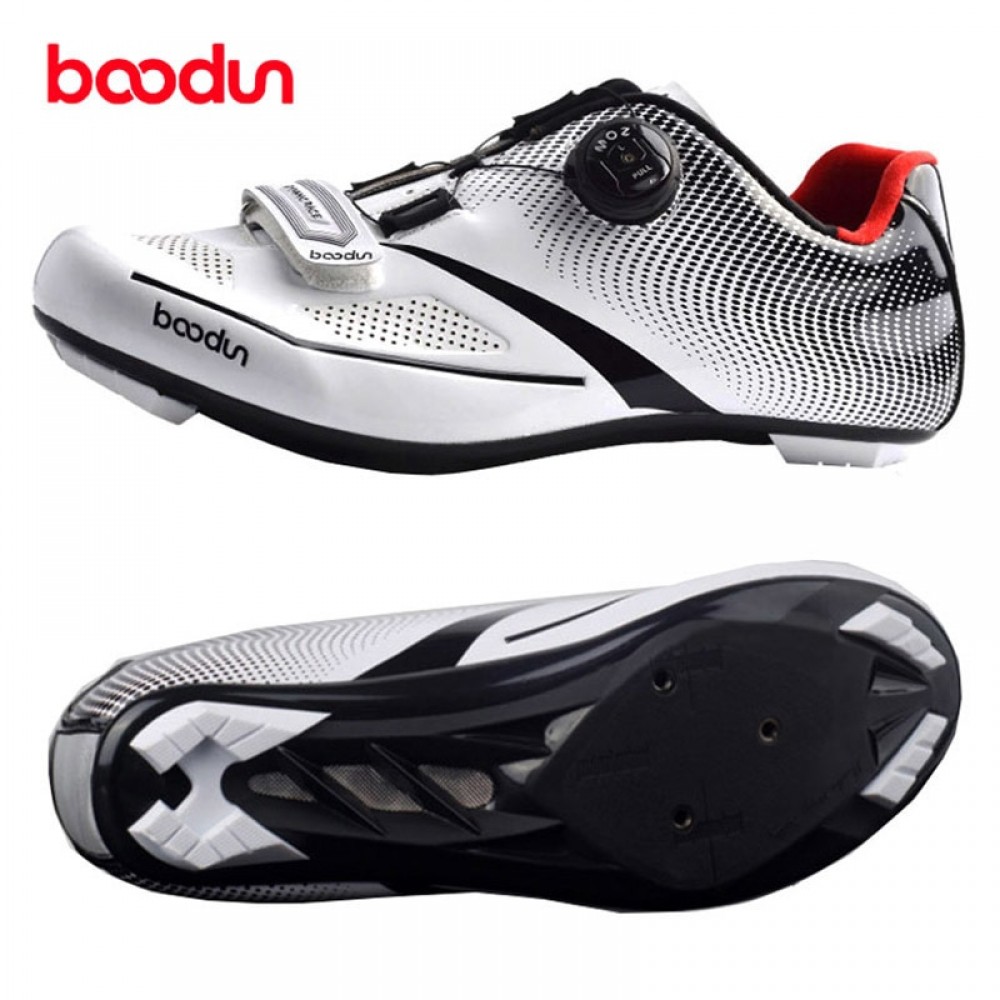 BOODUN 2018 Ultralight  Self-Locking Pro Mens Cycling Shoes Road Bike Triathlon Shoes Bicycle Lock Sneakers Zapatillas Ciclismo