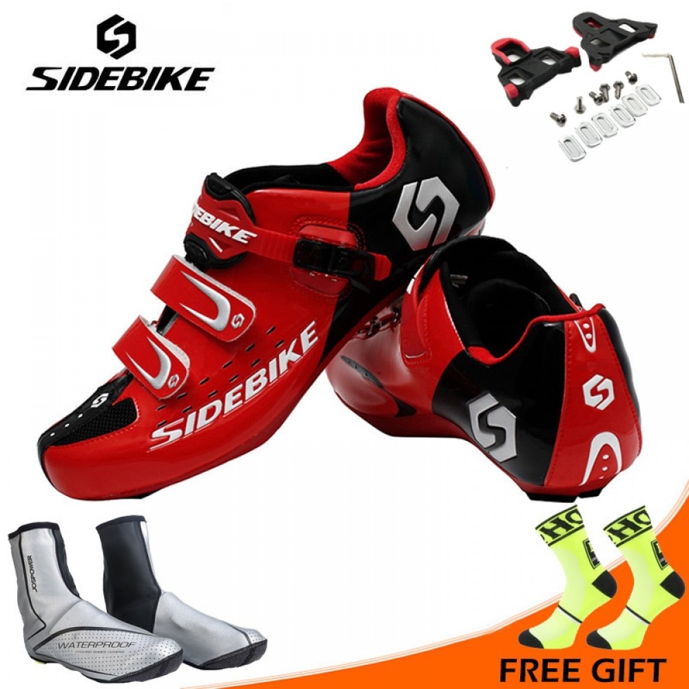 Sidebike Men Outdoor Cycling Shoes Road Bicycle Shoes Ultralight Self-locking Cycling Bike Shoes Sneakers Sapatos de ciclismo