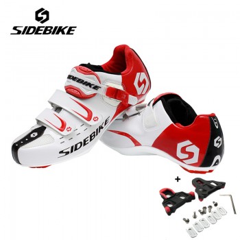 Sidebike Men Outdoor Cycling Shoes Road Bicycle Shoes Ultralight Self-locking Cycling Bike Shoes Sneakers Sapatos de ciclismo