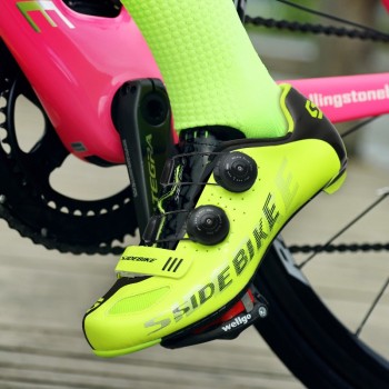 sidebike carbon road cycling shoes men racing shoes road bike ultralight self-locking bicycle sneakers breathable professional