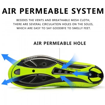 sidebike carbon road cycling shoes men racing shoes road bike ultralight self-locking bicycle sneakers breathable professional