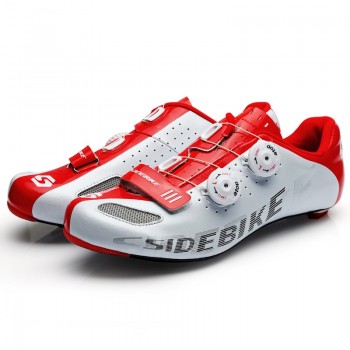 sidebike carbon road cycling shoes men racing shoes road bike ultralight self-locking bicycle sneakers breathable professional