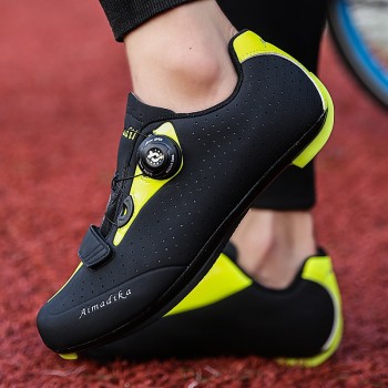 JOSPOWER Professional Road Bike Shoes MTB Bicycle Shoes Self-locking Breathable Cycling Shoes Ultralight Sport Bike Shoes