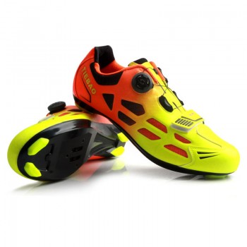 Teibao Breathable Pro Self-Locking Cycling Shoes Road Bike Bicycle Shoes Ultralight Athletic Racing Sneakers Zapatos Ciclismo
