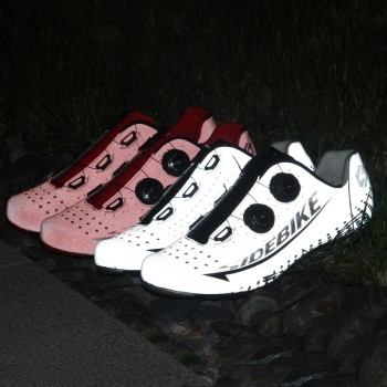 Sidebike 3M Reflectiv Carbon Ultralight Cycling Shoes self-Locking Racing Bike Shoes Road Bike Athletic Riding Shoes Ciclismo