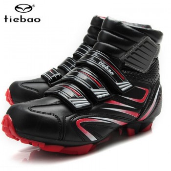 Tiebao Cycling Shoes For Women amp; Men Winter Cycle Cycling MTB bike Self-locking Shoes Bicycle Boot Sapatilha Ciclismo Zapatillas