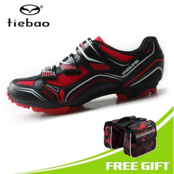 Tiebao Men Cycling Shoes men 2018 Mountain Bike Breathable Shoes Non-slip MTB Bicycle Shoes Sneakers women zapatos ciclismo