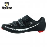 Topaso Brand Carbon Fiber Road Bike Cycling Shoes Sneakers Men Zapatillas Ciclismo Carretera Deportivas Hombre Sapatilha Estrada