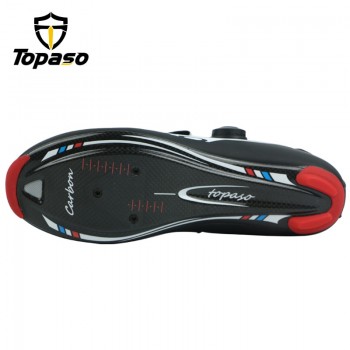Topaso Brand Carbon Fiber Road Bike Cycling Shoes Sneakers Men Zapatillas Ciclismo Carretera Deportivas Hombre Sapatilha Estrada