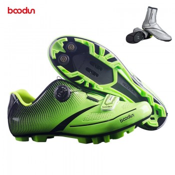 Boodun Breathable Professional Self-Locking Cycling Shoes MTB Bicycle Shoes Non-Slip Bike Racing Shoes Sapatos de ciclismo