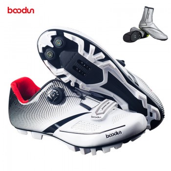 Boodun Breathable Professional Self-Locking Cycling Shoes MTB Bicycle Shoes Non-Slip Bike Racing Shoes Sapatos de ciclismo