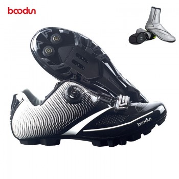 Boodun Breathable Professional Self-Locking Cycling Shoes MTB Bicycle Shoes Non-Slip Bike Racing Shoes Sapatos de ciclismo
