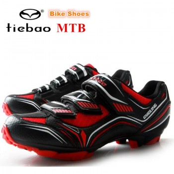 TIEBAO Cycling Shoes Sapatilha Ciclismo MTB Bike Shoes Auto-Lock Athletic zapatillas deportivas mujer Bicycle Shoes Sneakers