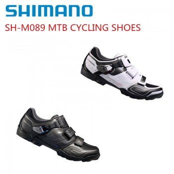 Shimano SH-M089 Cycling Shoes SPD SPD-SL MTB Mountain Bike Shose BLACK/WHITE
