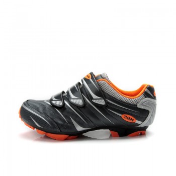 TIEBAO Mountain Shoes Racing Bicycle Shoes Fiberglass-Nylon sole Bike Shoes Spinning Cycle Shoes M816A