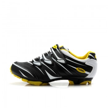 TIEBAO Mountain Shoes Racing Bicycle Shoes Fiberglass-Nylon sole Bike Shoes Spinning Cycle Shoes M816A