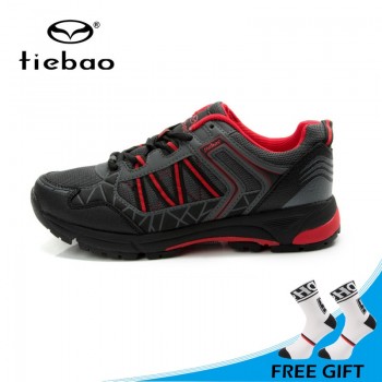 Tiebao High Quality Cycling Shoes Non-slip Mountain Bike Shoes MTB Breathable Athletic Bicycle Shoes Sapatos ciclismo