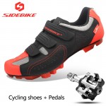 Sidebike MTB cycling shoes cycling athletic professional Cycling shoes and pedal sets including MTB pedals