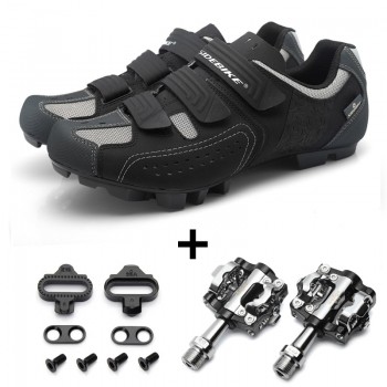 Sidebike MTB cycling shoes cycling athletic professional Cycling shoes and pedal sets including MTB pedals