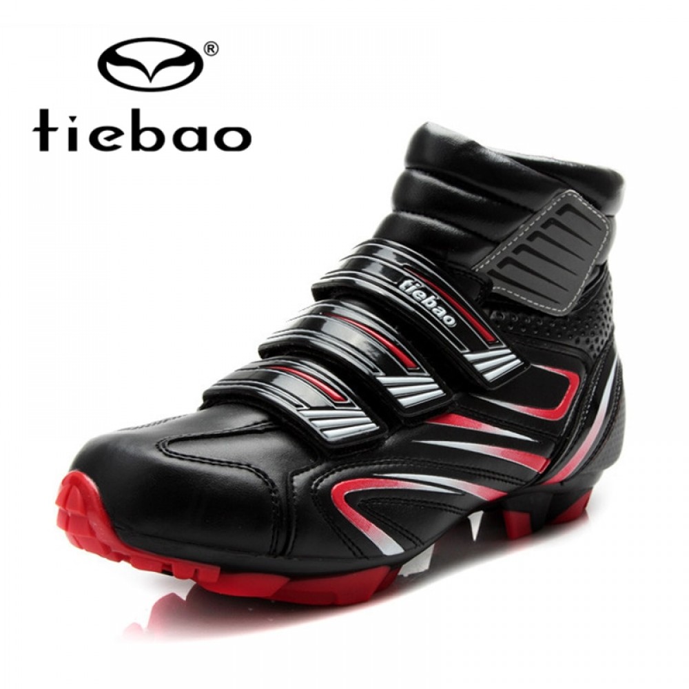 TIEBAO winter cycling shoes Mountain Bike Men sneakers Women sapatilha ciclismo mtb Shoes Windproof superstar Athletic Boots