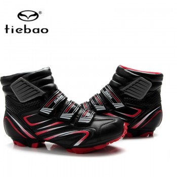 TIEBAO winter cycling shoes Mountain Bike Men sneakers Women sapatilha ciclismo mtb Shoes Windproof superstar Athletic Boots