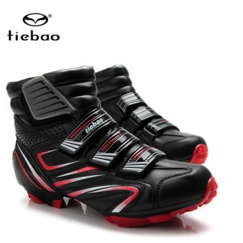 TIEBAO winter cycling shoes Mountain Bike Men sneakers Women sapatilha ciclismo mtb Shoes Windproof superstar Athletic Boots