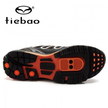 Tiebao Winter Cycling Equipment High Help Road Racing MTB PVC Soles Mountain Bike Shoes TB22-B1285 Triatlon Zapatillas Ciclismo
