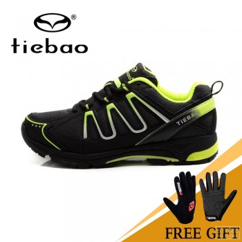 Tiebao Winter Cycling Equipment High Help Road Racing MTB PVC Soles Mountain Bike Shoes TB22-B1285 Triatlon Zapatillas Ciclismo