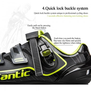 Santic 2018 New Unlocked 2 IN 1 Pro Cycling Shoes Men Road Mountain Bike Shoes Anti-slip Athletic Bicycle Shoes Racing Sneakers