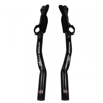 OPERA Bicycle Triathlon Bicycle Extender Aero TT Bar Ends Bicycle Handlebars Extenders Bicycle 3K Matte 340 Carbon Aero TT Bar