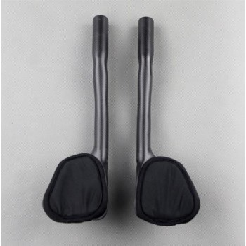 OPERA Bicycle Triathlon Bicycle Extender Aero TT Bar Ends Bicycle Handlebars Extenders Bicycle 3K Matte 340 Carbon Aero TT Bar