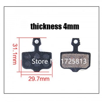 4 Pairs MTB Cycling Bike Bicycle Disc Brake Pads FOR AVID Elixir E1 /3/5/7/9 ER / CR SRAM xo xx 841 Hydraulic Wholesale JEDERLO