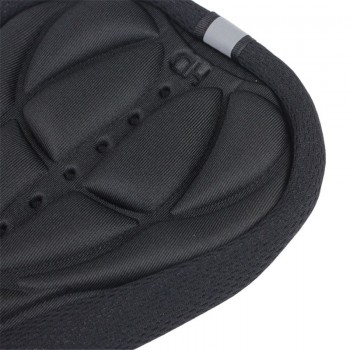 Cycling Bike 3D Silicone Gel Pad Black Seat Saddle Cover Soft Cushion 9.28