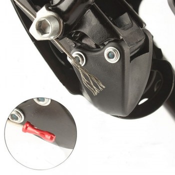 10 Pcs Aluminum Alloy Bike bisiklet Brake Cable Tips Crimps Bicycles Derailleur Shift End Caps core