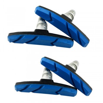 One Pair Mountain Road Bike Brake pads MTB Bicycle Braking V-Brake Holder Shoes Rubber Blocks Durable Cycling Accessories 2510