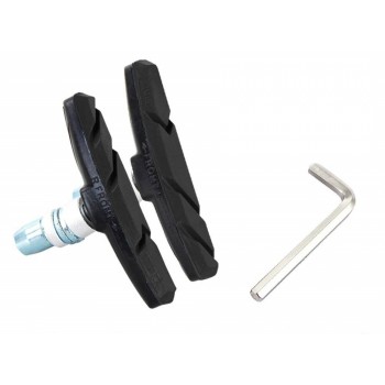 One Pair Mountain Road Bike Brake pads MTB Bicycle Braking V-Brake Holder Shoes Rubber Blocks Durable Cycling Accessories 2510