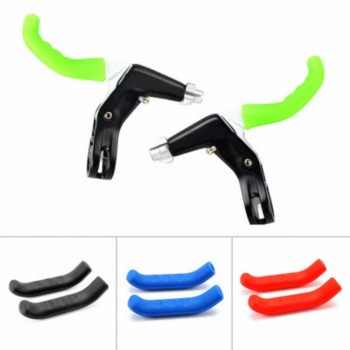 1 Pair Bicycle Brake Lever Protector Mountain Bike Protector Silicone Protective Handle for Bicycle Accessories